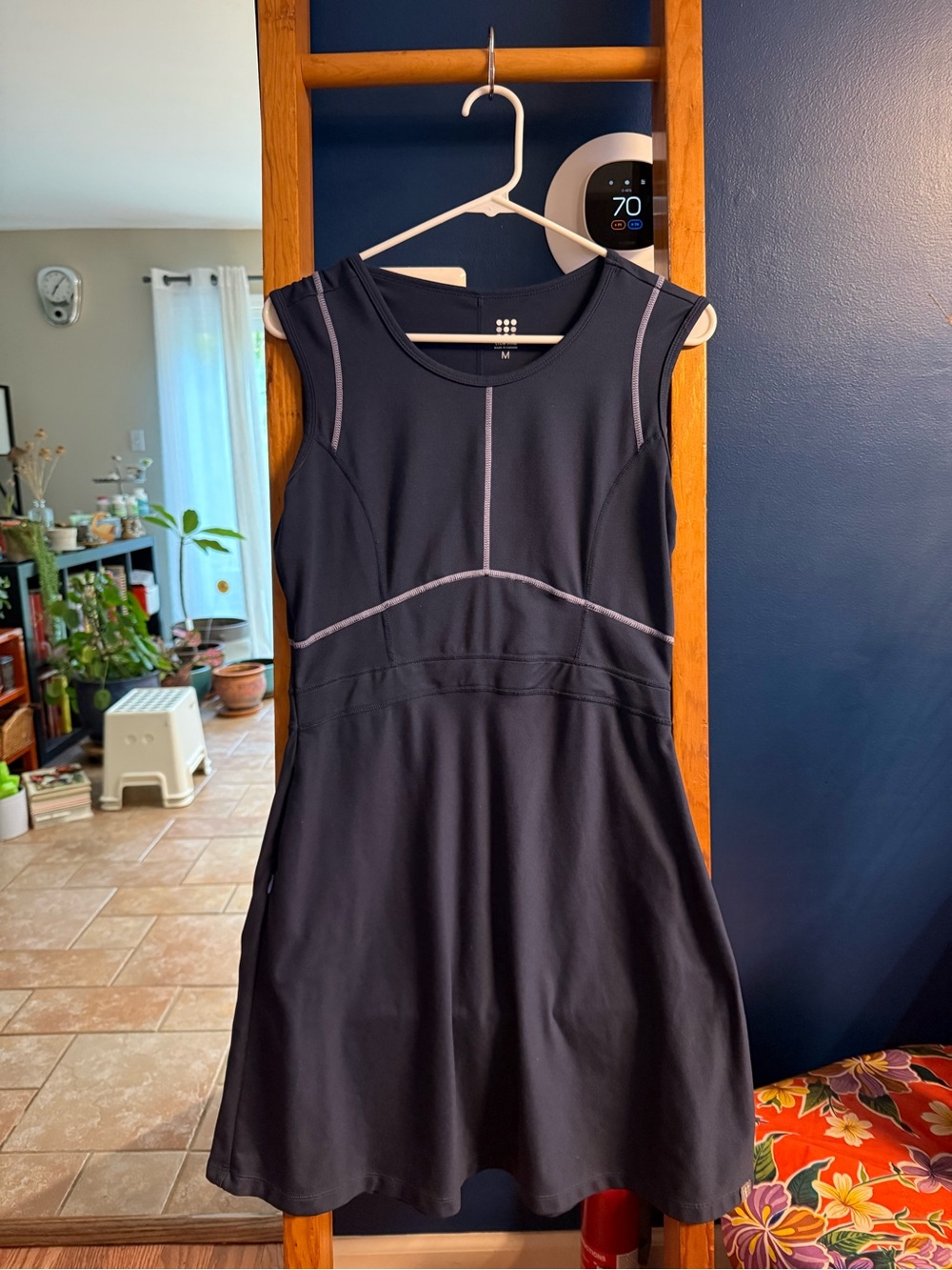 Title Nine Navy Sleeveless A-Line Sport Dress